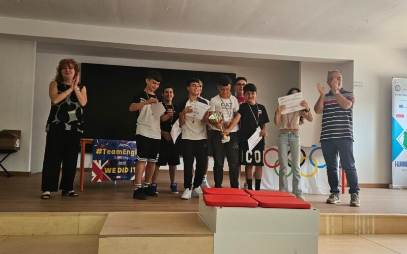 cerimonia di premiazione del Concorso “The Big Challenge” e dei “Giochi Sportivi Studenteschi”.