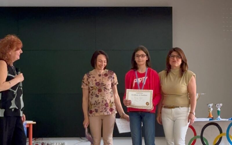 cerimonia di premiazione del Concorso “The Big Challenge” e dei “Giochi Sportivi Studenteschi”.